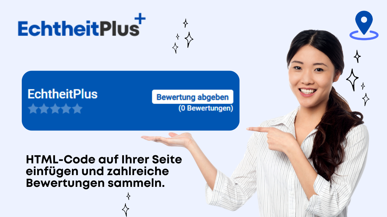 EchtheitPlus Widget: Mehr Bewertungen sammeln